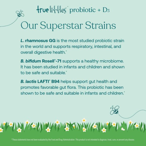 Version 1.0.0 Paquete variado de probióticos para mujer y niños True Grace.