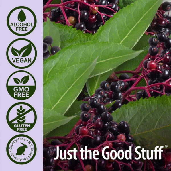 Paquete vitaminas masticables niños con saúco