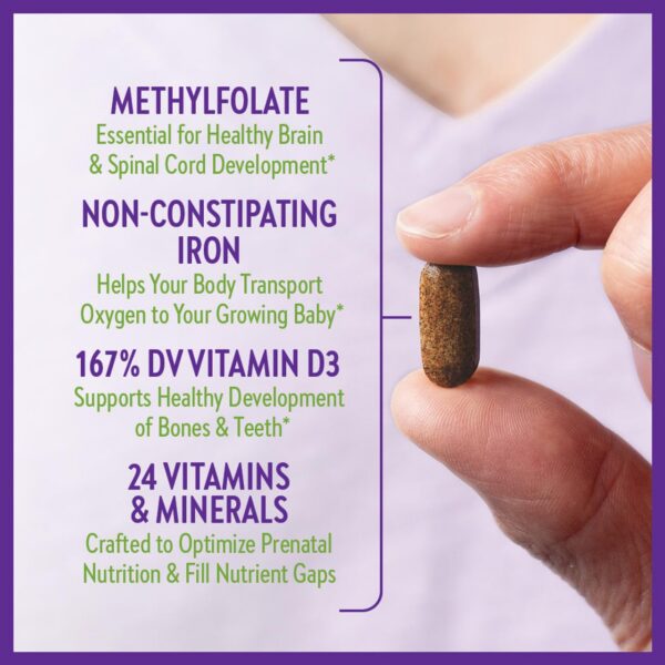 Version 1.0.0 Paquete vitaminas Prenatal New Chapter 96 tabletas orgánicas