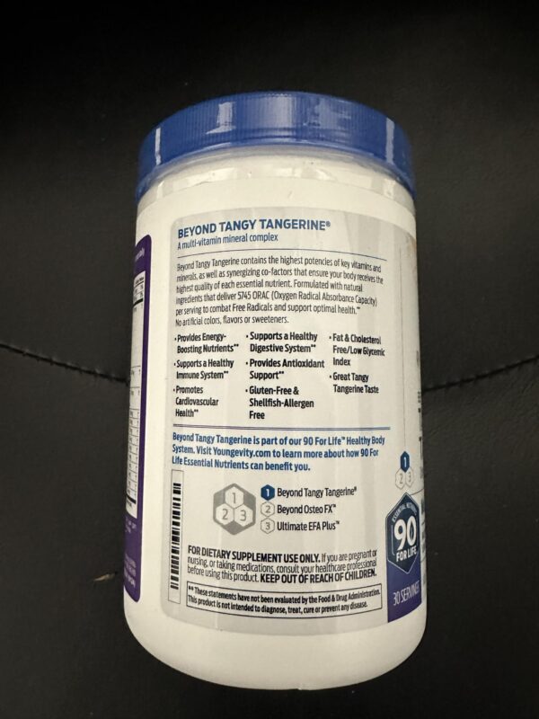 Paquete 6 Youngevity Beyond Tangy Tangerine multivitamínico polvo
