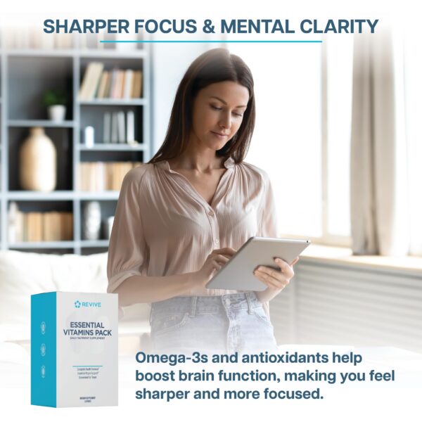 Version 1.0.0 Paquetes vitamina diaria apoyo inmunológico Revive MD