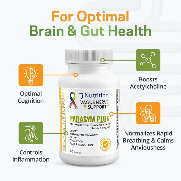 Frasco Parasym Plus con etiqueta