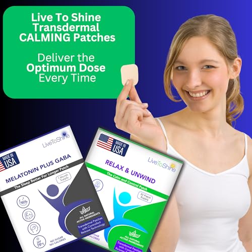 Parche para alivio de estrés y relajación Live To Shine