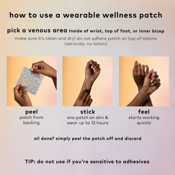 Caja parche para dormir Nite Nite 8 parches total