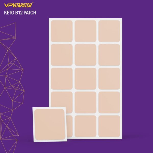 Parche keto y vitamina B12 VitaPatch paquete individual