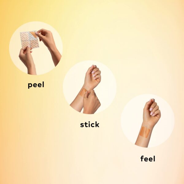 Parche Relief The Good Patch con mentol y árnica para dolor