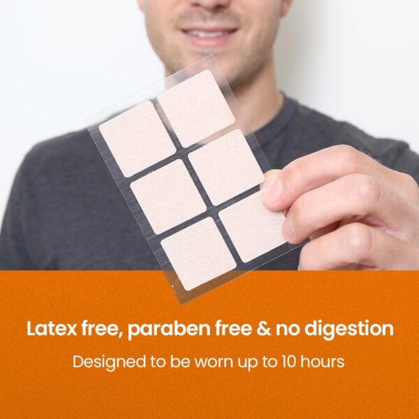 Parche vitamina c Veru Wellness usado en piel