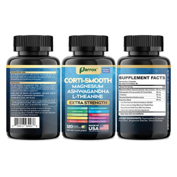 Etiqueta de resumen de producto Corti-Smooth