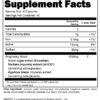 Parte trasera botella NatureMedic Fucoidan suplemento inmunitario natural
