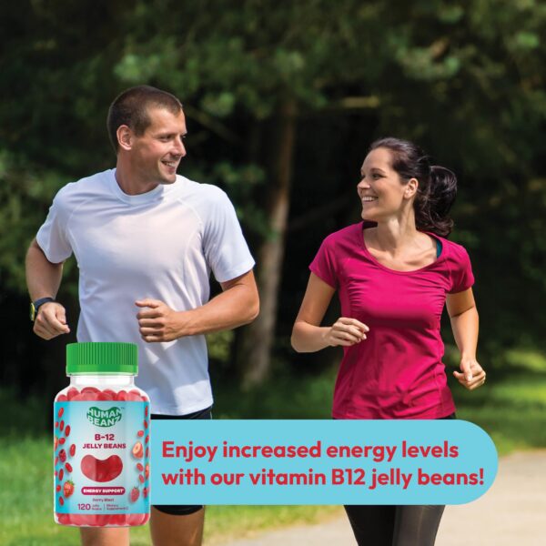 Parte trasera frasco Human Beanz vitamina B12