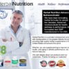 Parte trasera suplemento Herbal Nutrition para hombre