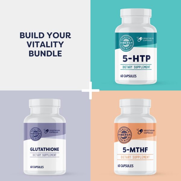 Vista posterior producto Vimergy GABA con Magnesio