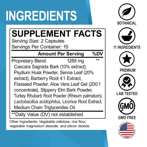 Suplemento de limpieza de colon y función renal DR. BO