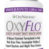 Pastillas naturales OxyFlo con ingredientes probados para vejiga