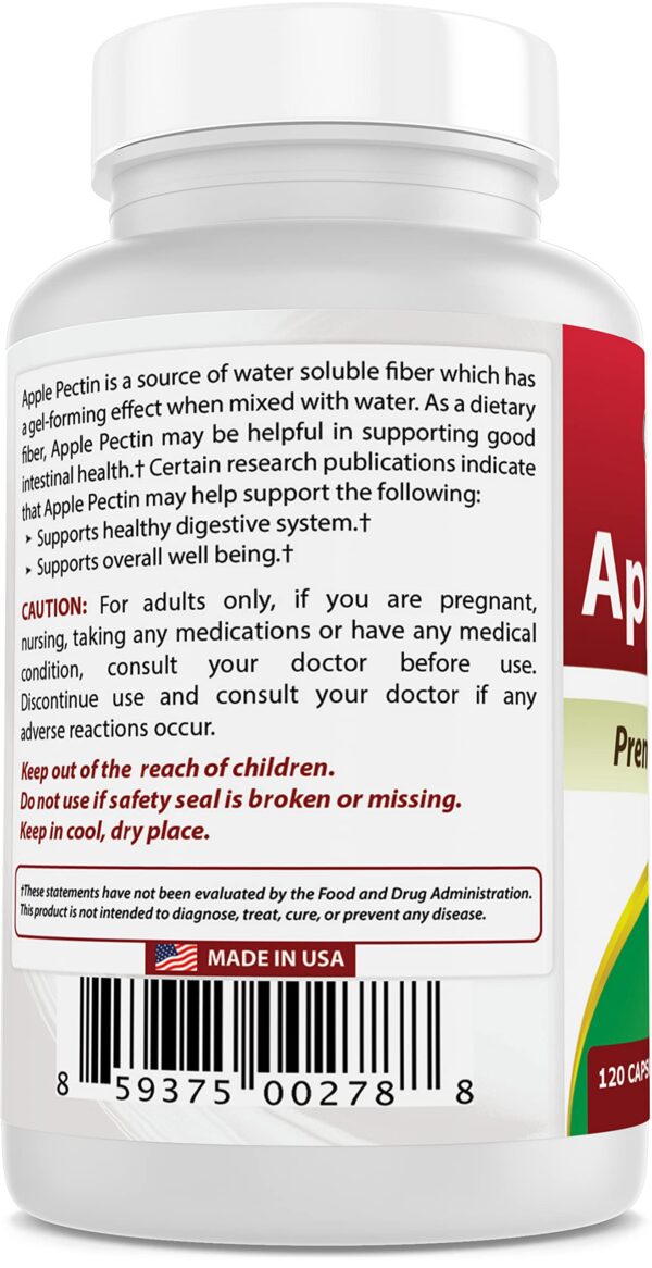 Pectina de manzana para soporte dietético intestinal