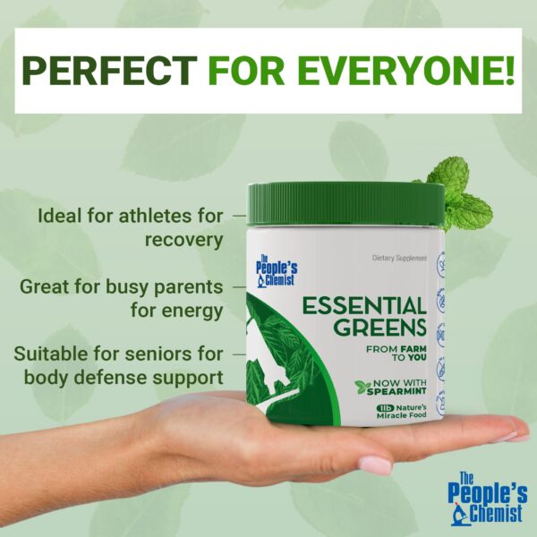 People's Chemist polvo verdes sabor menta natural