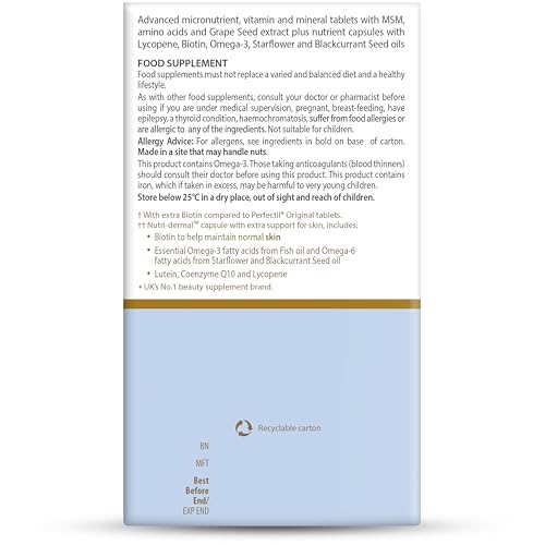 Perfectil Max producto para soporte antioxidante y belleza