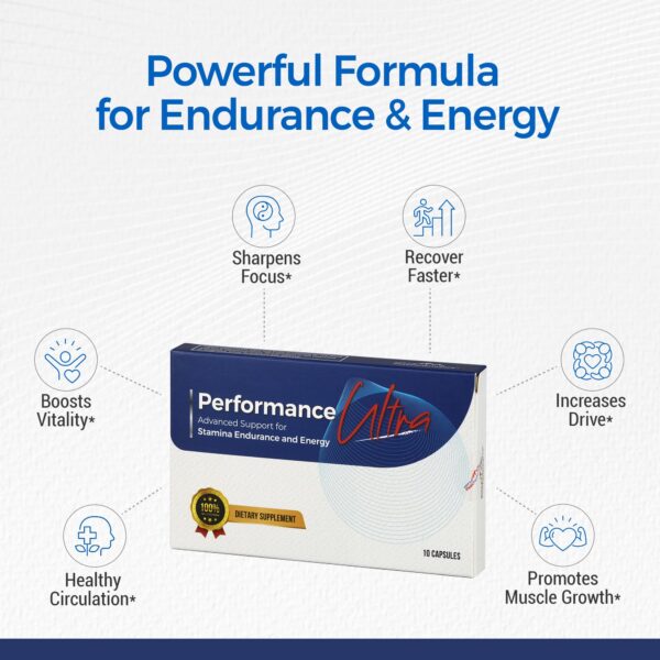 PerformanceUltra cápsulas potencia masculina y resistencia física