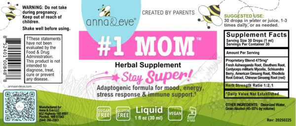 Perfume Anna & Eve #1 Mom presentación 1 onza