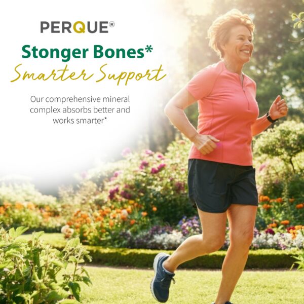 Vista lateral del envase Perque Bone Guard Forte