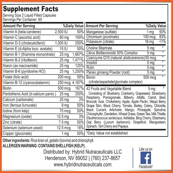 Persona tomando MiracleMulti Cápsulas Líquidas