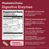Caja y frasco Digestive Enzymes Physician's CHOICE