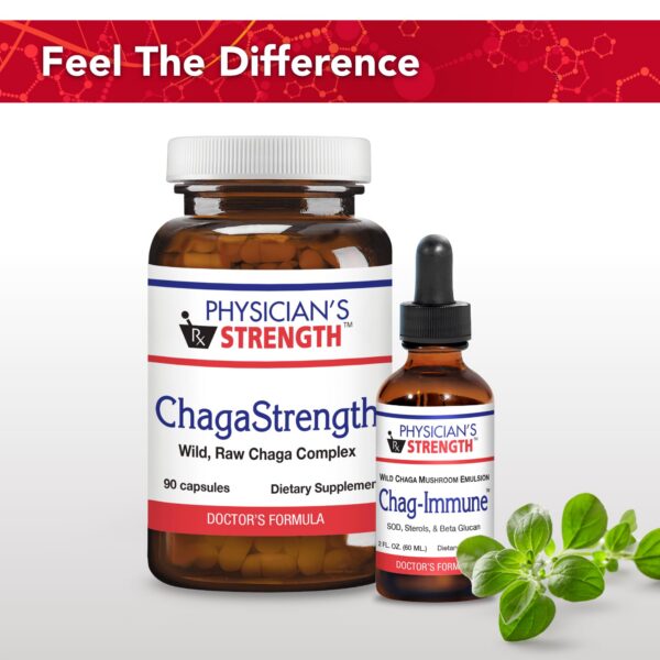 Physician's Strength Chag-Immune con ingredientes naturales