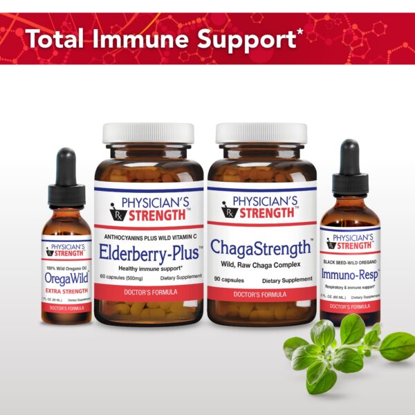 Physician's Strength Immuno-Resp etiqueta frontal