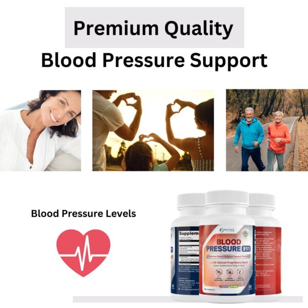 Phytage Labs Blood Pressure 911 paquete con 60 cápsulas