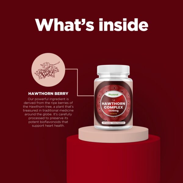 phytoral cápsulas espino albar paquete lateral vista