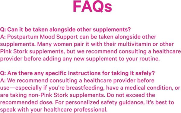 Version 1.0.0 Conjunto de productos Pink Stork para posparto