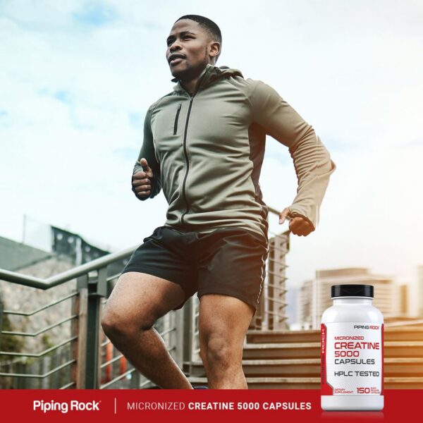 Version 1.0.0 Frasco de 150 cápsulas de creatina monohidratada