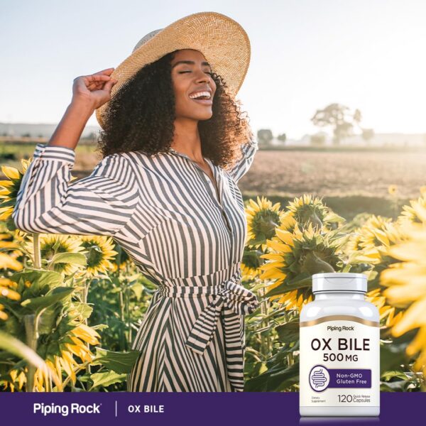 Vista general del frasco Ox Bile