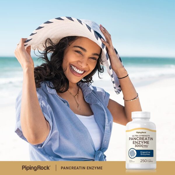 Frasco con cápsulas en fondo