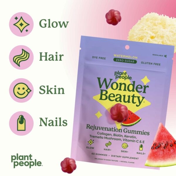 Etiqueta nutricional de WonderBeauty