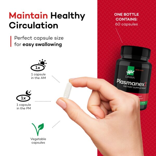 Plasmanex 1 de Daiwa para equilibrio circulatorio
