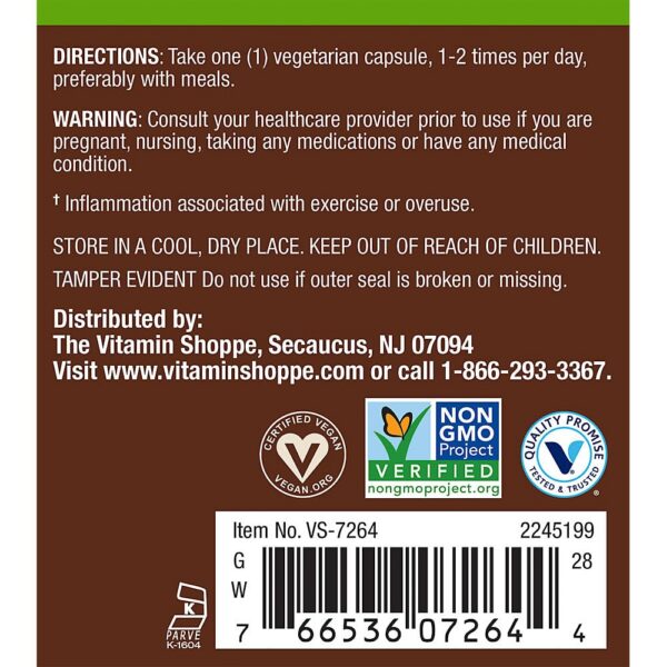 PlntA cápsulas cúrcuma para inflamación saludable paquete