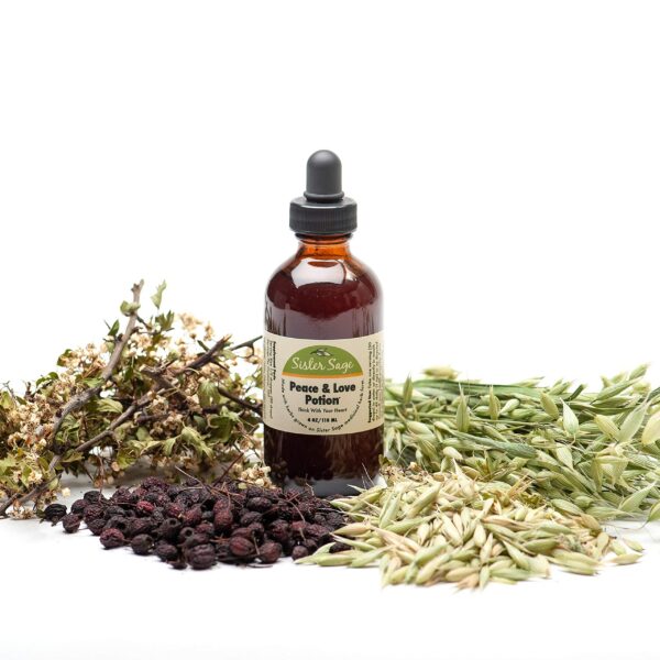 Poción líquida de espino natural para salud cardiovascular 4 oz