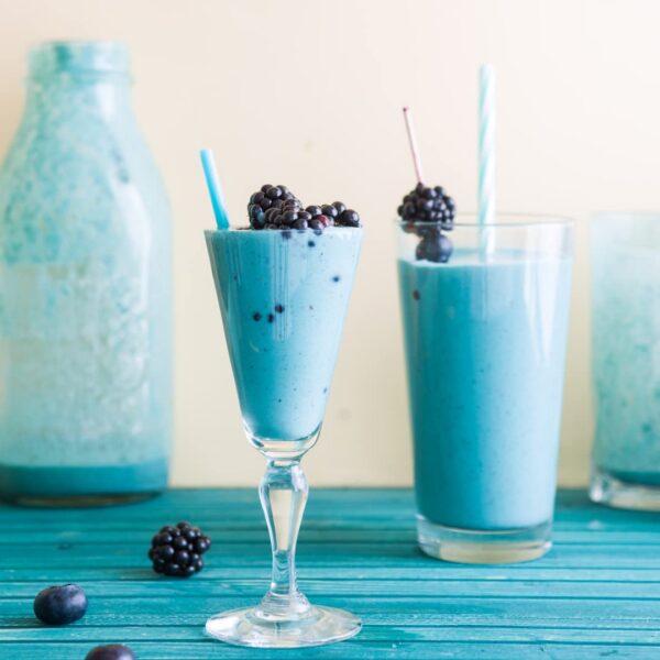 Polvo azul de espirulina orgánica certificado USDA