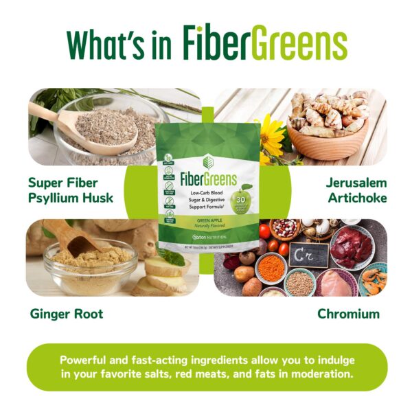 Version 1.0.0 Polvo Bartón Nutrition Green Apple Greens para digestión