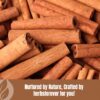 Polvo de canela herbsforever para uso en recetas saludables y batidos