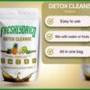 Polvo detox natural Freshlydried para piel saludable