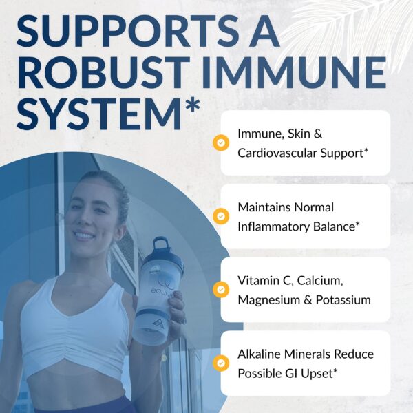 Polvo Equilife textura y presentación paquete