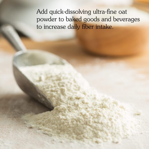 Version 1.0.0 Polvo de fibra avena NuNaturals para dietas saludables