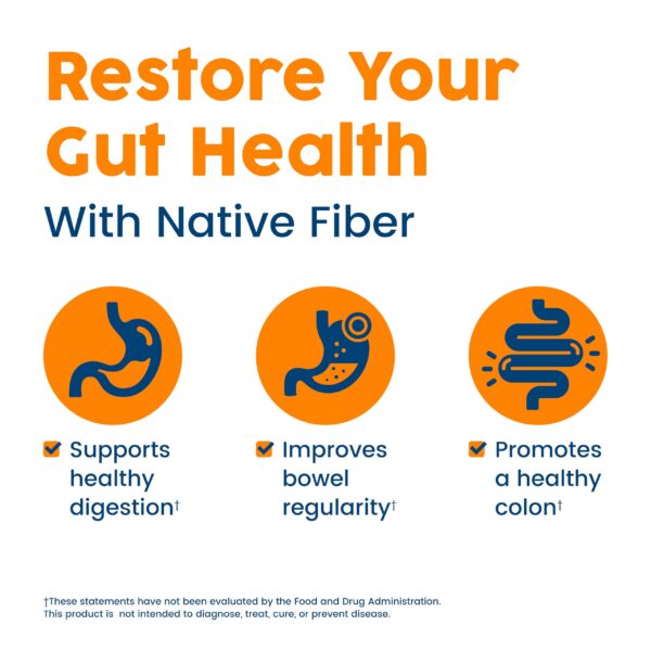 Polvo de fibra prebiótica baobab en porciones para mezcla