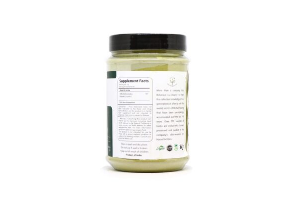 Polvo de hoja de Vasaka natural bixa BOTANICAL