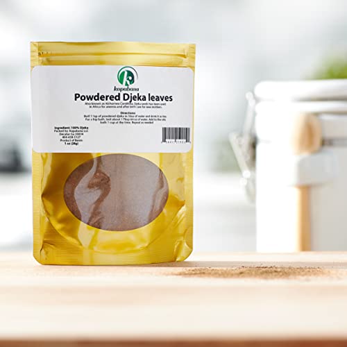 Polvo de hojas Djeka Alchornea para uso herbal