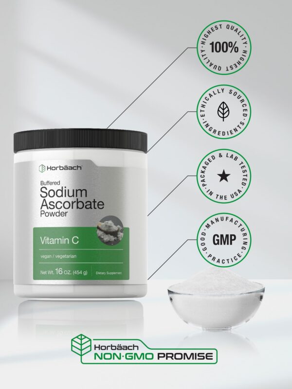 Polvo Horbäach suplemento vitamina c calidad superior