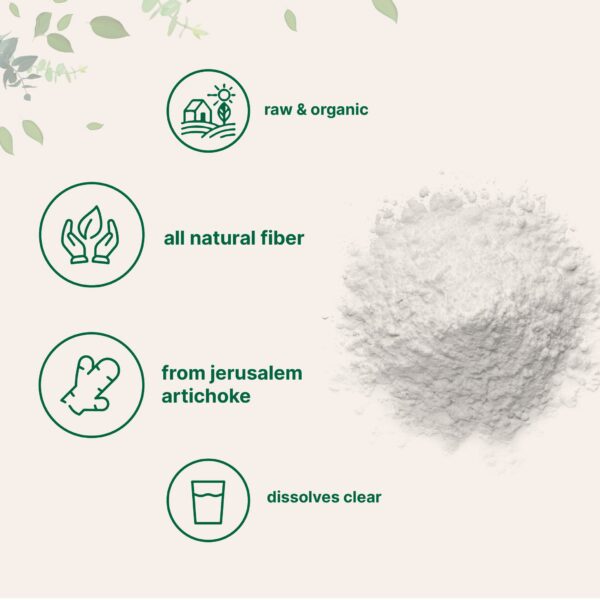 Polvo inulina solucion rapida para salud intestinal y colon