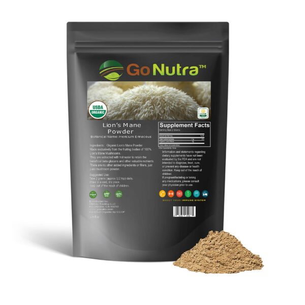 Version 1.0.0 Polvo de Melena de León mezclado en bebida